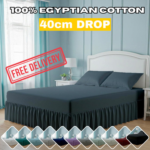 400tc egyptian cotton valance - 400tc,