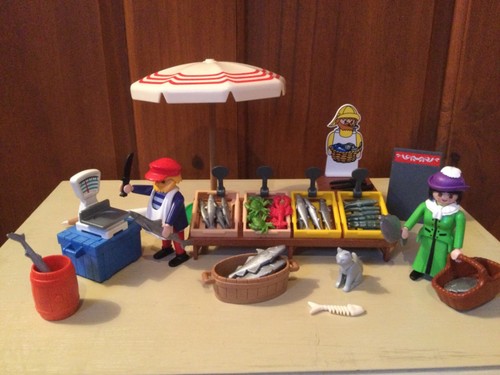 Rare playmobil victorian - victorian, fish