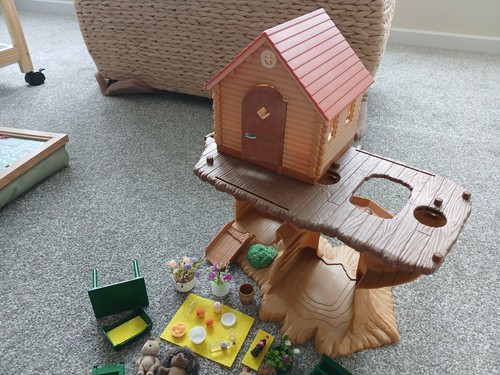 Sylvanian families treehouse - sylvanian,