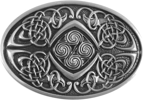 Celtic knot belt buckle - celtic,
