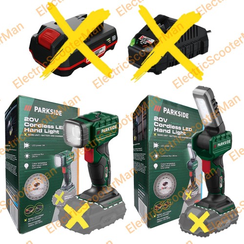 Parkside 20v cordless led - cordless,