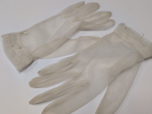 Vintage summer gloves - vintage,