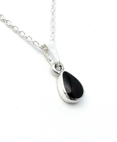 Small genuine whitby jet and - jet,