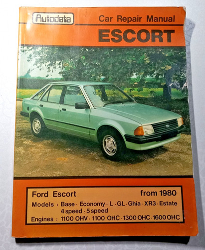 Ford escort 1982 care repair - escort,