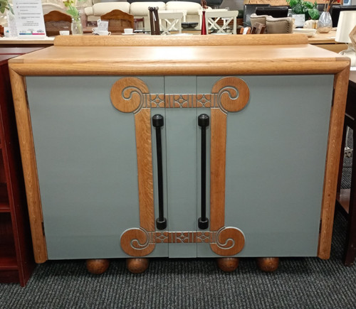 Restored art deco oak - restored,