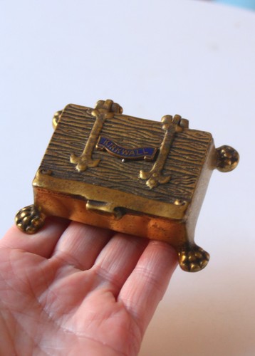 Vintage brass stamp - stamp, or