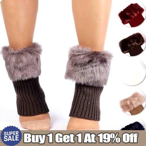 Women winter knitted boot - knitted,