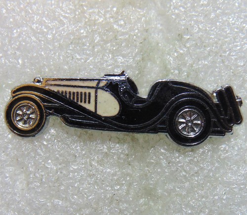 Bugatti sports car enamel pin - sports,