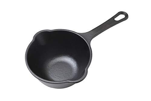 Cast iron sauce pan - iron, pan.