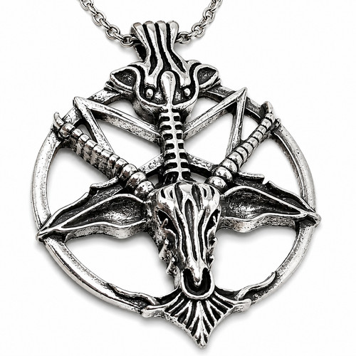 Baphomet pendant devil - baphomet,
