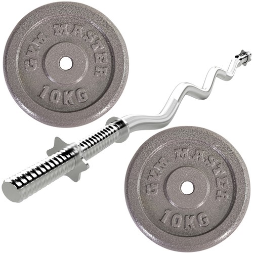 Curl bar 20kg - bar, cast