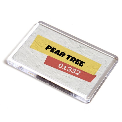 Fridge magnet pear - pear, tree
