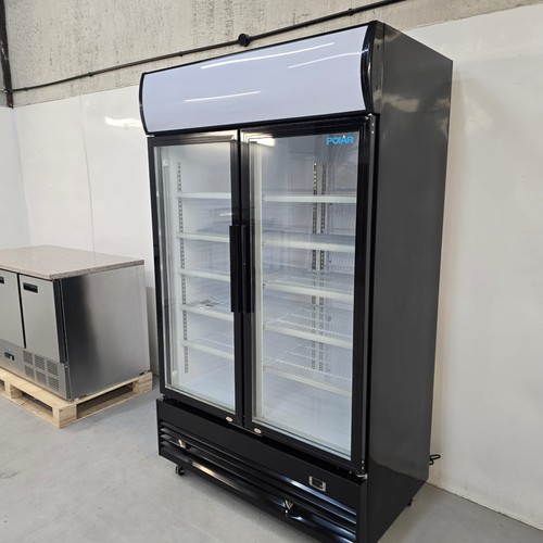 Display fridge double - double, door