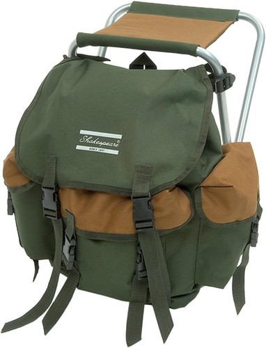 Folding fishing stool backpack - folding,