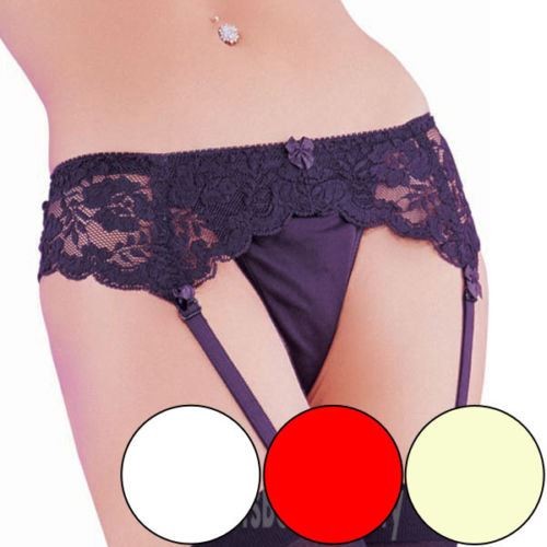 Lace suspender belt and - suspender,