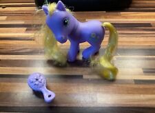 My Little Pony Genuine Hasbro Daisyjo 2002 Generation 3 Pony with Brush