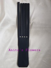 Bondage Spanking Paddle Black Real Leather Fetish 5 Finger Tawse Punishment BDSM