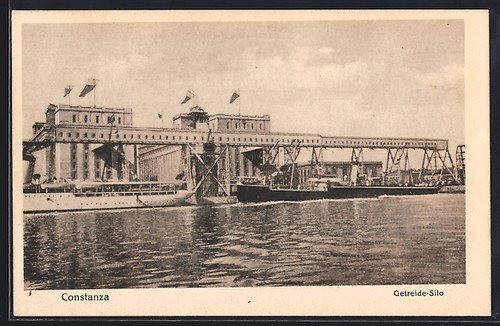 Postcard constanza grain - postcard, of