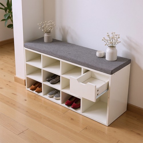 Shoe bench storage rack - storage,