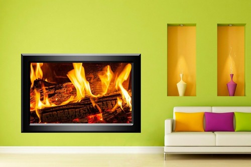 Fireplace decorative wall - fireplace,