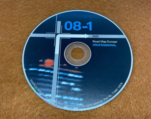 Bmw professional sat nav - bmw, 08-1