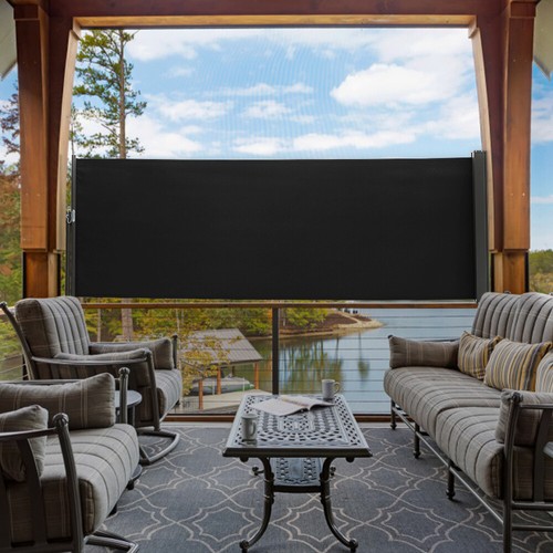 Retractable privacy screen - retractable,