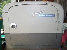 #4, Bell & Howell Movie Film Projector ,Hard Case & 2 Reel- WORKS
