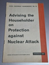 Vintage CIVIL DEFENCE HANDBOOK