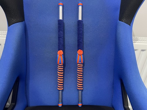 Spanish bull fighting poles - fighting,