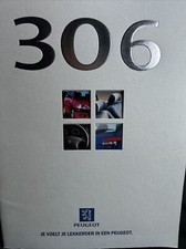 The Peugeot 306 Original Car Sales Brochure Collectible 1997 In Dutch