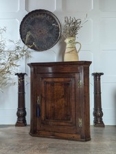 Georgian Oak Corner Cupboard