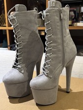 Hella Heels pole dancing shoes 7inch Size UK3