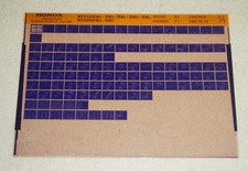 Microfich parts catalogue