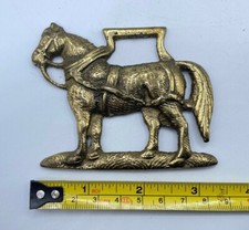 Shire with Harness Horseshoe