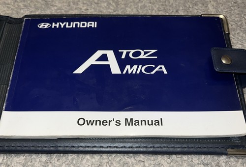 Hyundai atoz amica handbook - atoz,