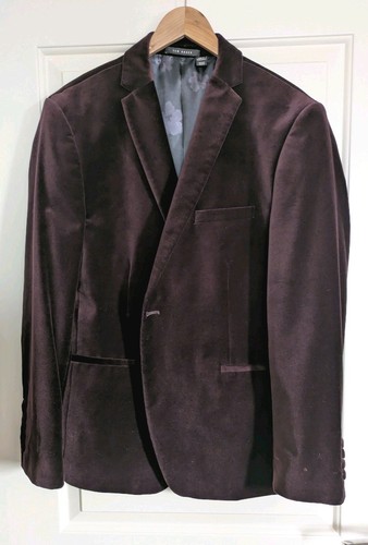 Ted baker burgundy velvet - ,