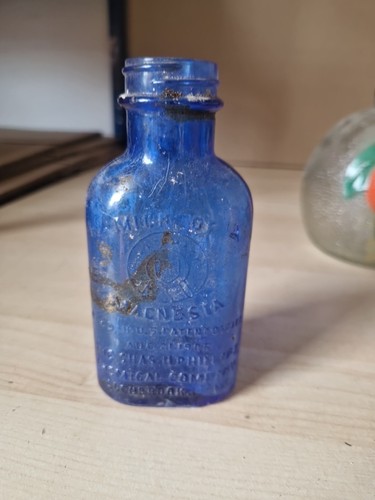 Vintage milk magnesia - vintage, of