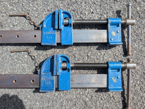 Vintage record 133 sash clamps - record,