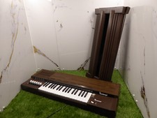 Bontempi 12 Electric Chord Organ 1970 inc Floor Stand & Music Stand TESTED #W4