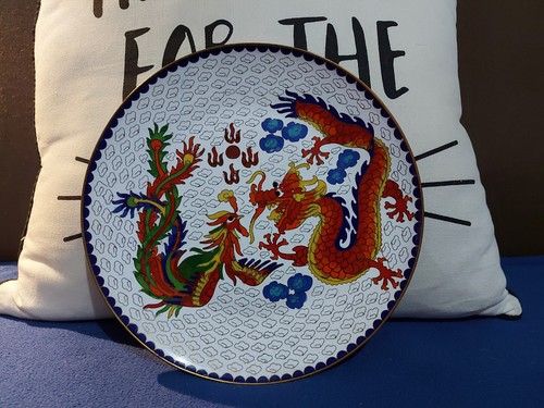 Chinese porcelain plate - porcelain,