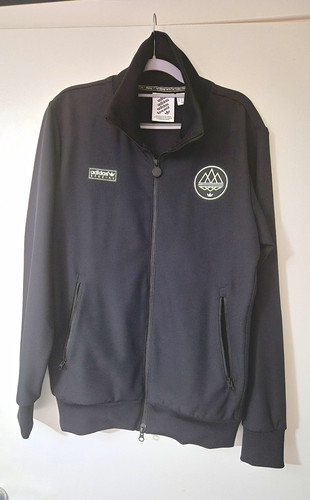 Adidas spezial black full zip - black,