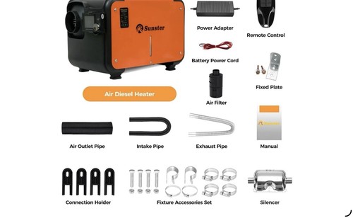 Sunster diesel air heater 12v - diesel,