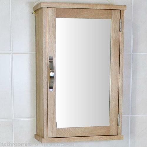 Oak wall mounted - mounted, mirrored