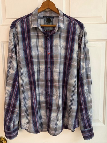 Desigual men plaid - men's, button-up
