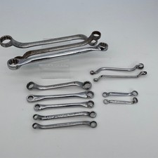 11 Vintage Britool Box-End Spanners – Whitworth, BSF, AF & Metric – Made in UK