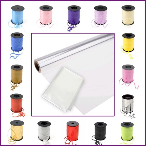 Clear cellophane gift wrap - clear,