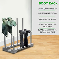 Wellington Boot Holder Rack