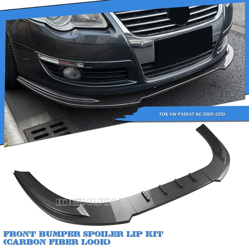 Carbon look front bumper lower - look,