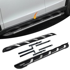 FOR 2006-2015 AUDI Q7 4M 4MB ALUMINIUM SIDE STEPS RUNNING BOARDS LATEST STYLE UK