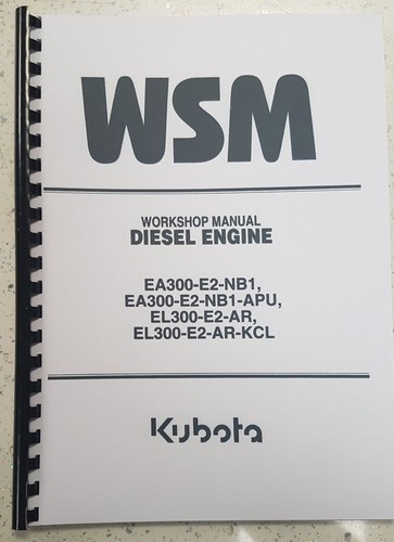 Kubota ea300 el300 diesel - el300,